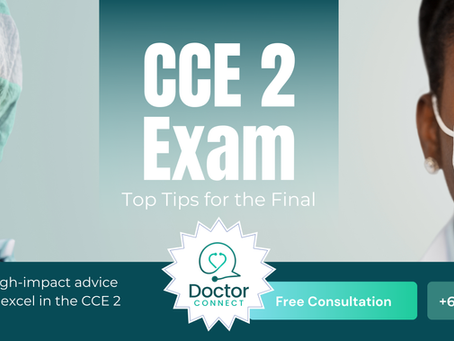 Top Tips for the Final CCE 2 Exam