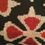 Thumbnail: Velvet Ikat Pillow (Black/Red/Cream)