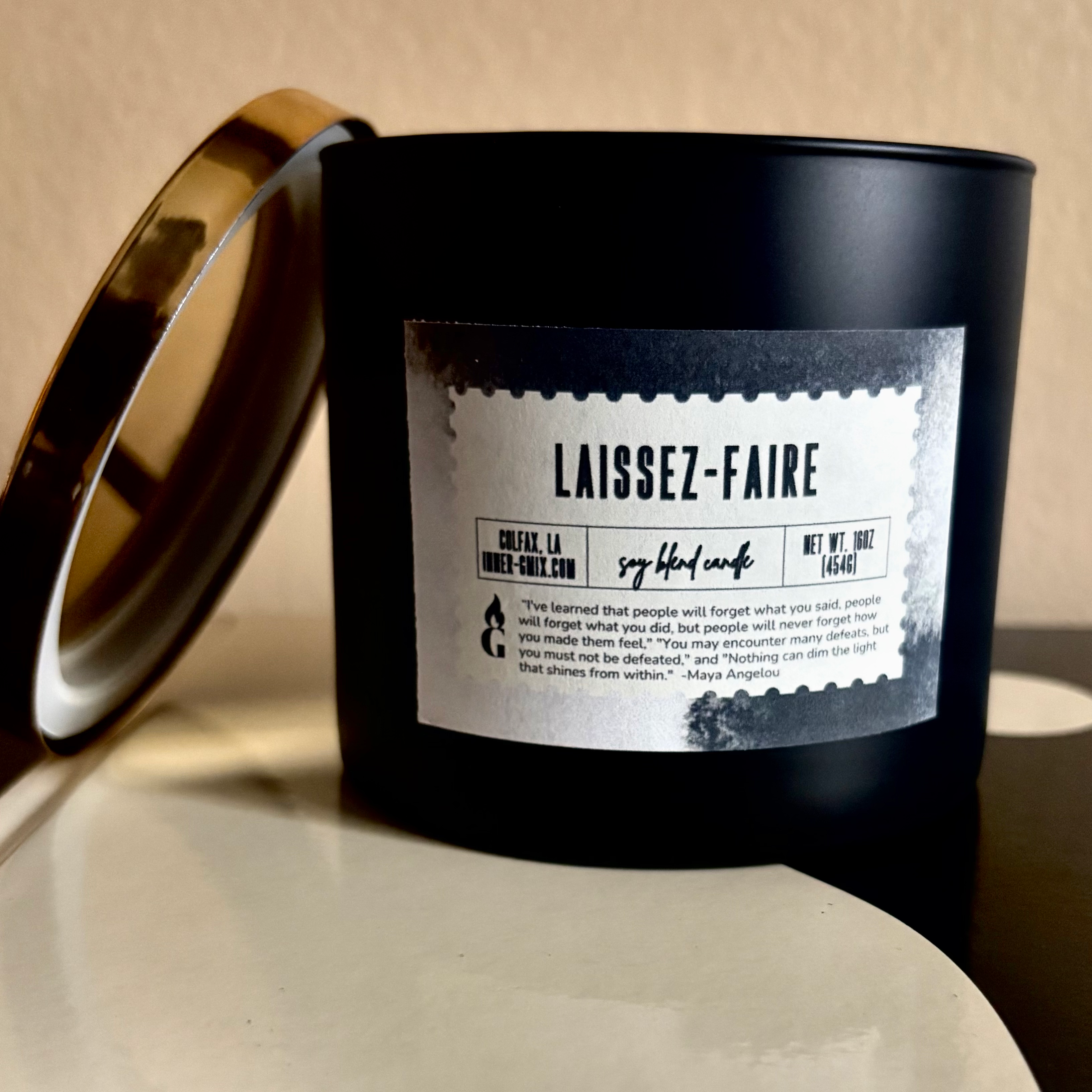 Laissez-Faire Candle