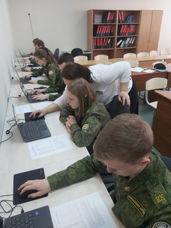 Урок информатики в 9 классе МБОУ КШ
