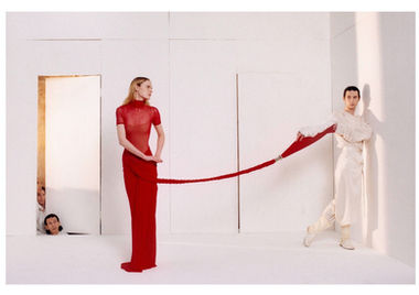 Luncheon Magazine Issue 19
Photographed by William Waterworth
Costumes by Edie Ashley
Moving Image by Joel Kerr
Set Design by Rory Mullen
Make Up by Charlie Murray
Hair by Lawrence Walker
Casting by Nachum Shonn