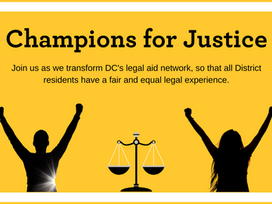 Champions for Justice Kicks Off October 25