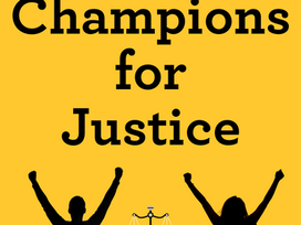 Champions for Justice Kicks Off October 24