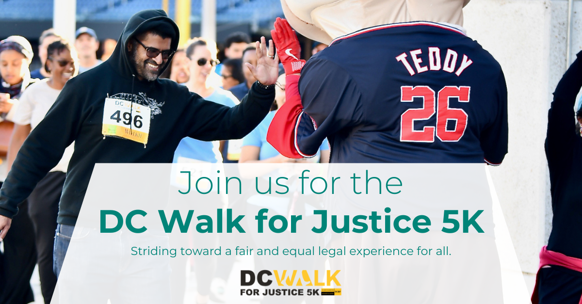 Register for the DC Walk for Justice 5K!