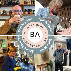 Perthshire Artisans offering workshops and demonstrations at Birnam Arts Winter Exhibition