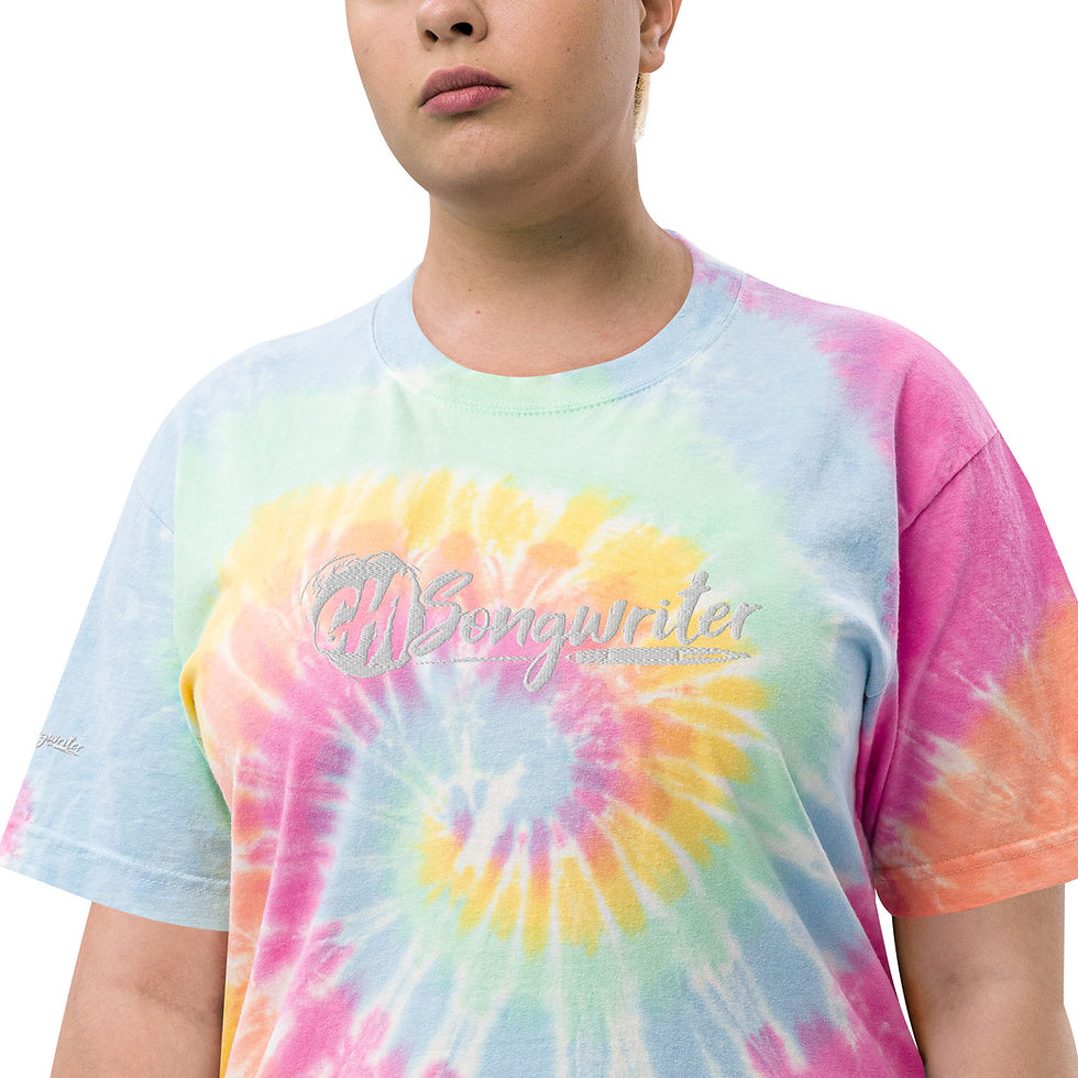 Thumbnail: Oversized tie-dye t-shirt