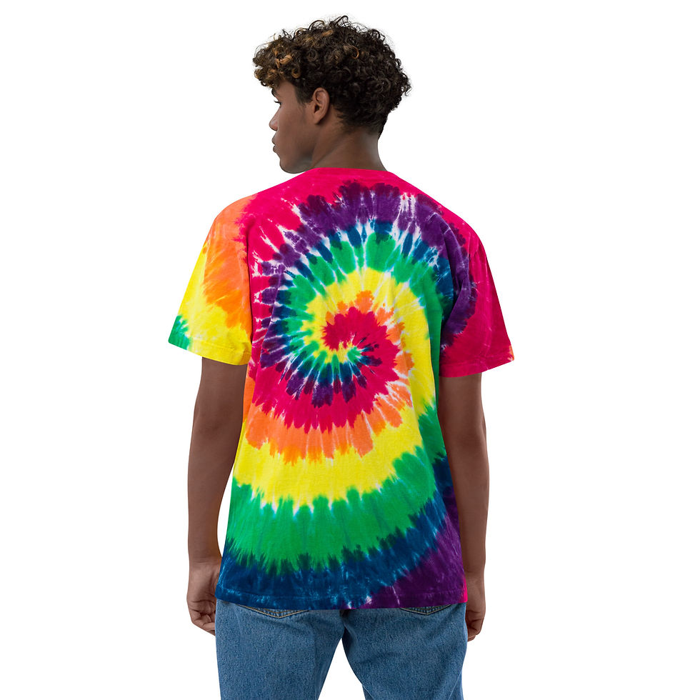 Thumbnail: Oversized tie-dye t-shirt
