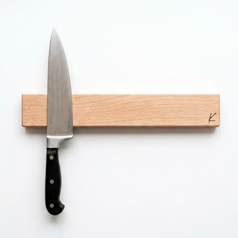 Produktfoto magnetische Messerleiste Buche