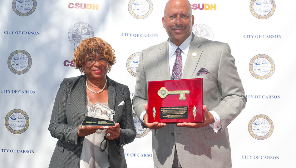 City of Carson and California State University, Dominguez Hills Sign Town and Gown Promise