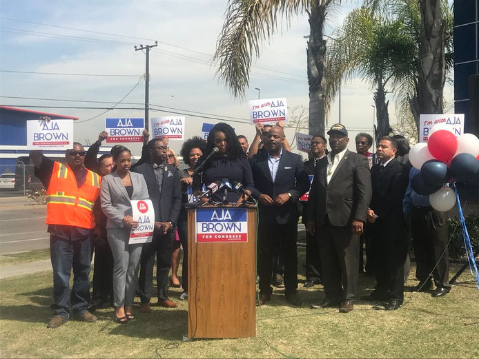 Compton Mayor Aja Brown Announces Run For Congress