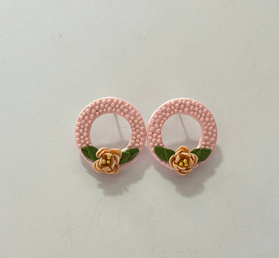 Thumbnail: Polimeryc clay earrings ,