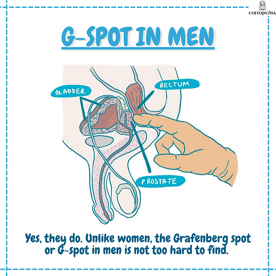 DO MEN HAVE G-SPOTS?