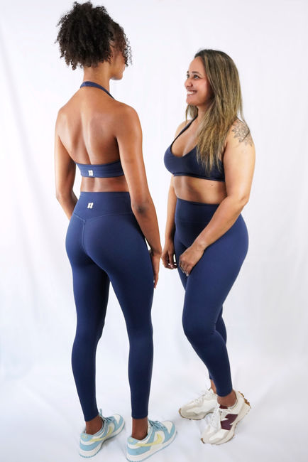 blue duo set back