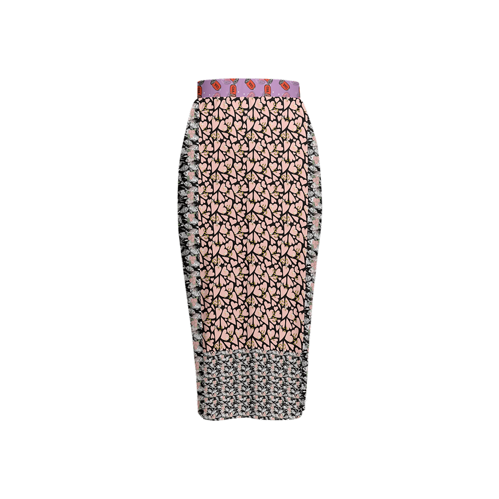 Women’s Back Split Pencil Skirt