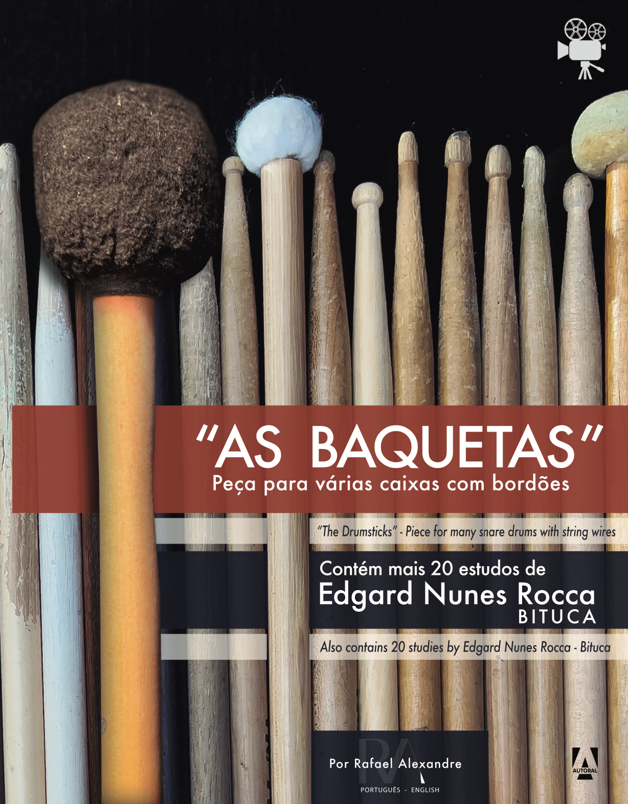 As Baquetas: peça para várias caixas com bordões