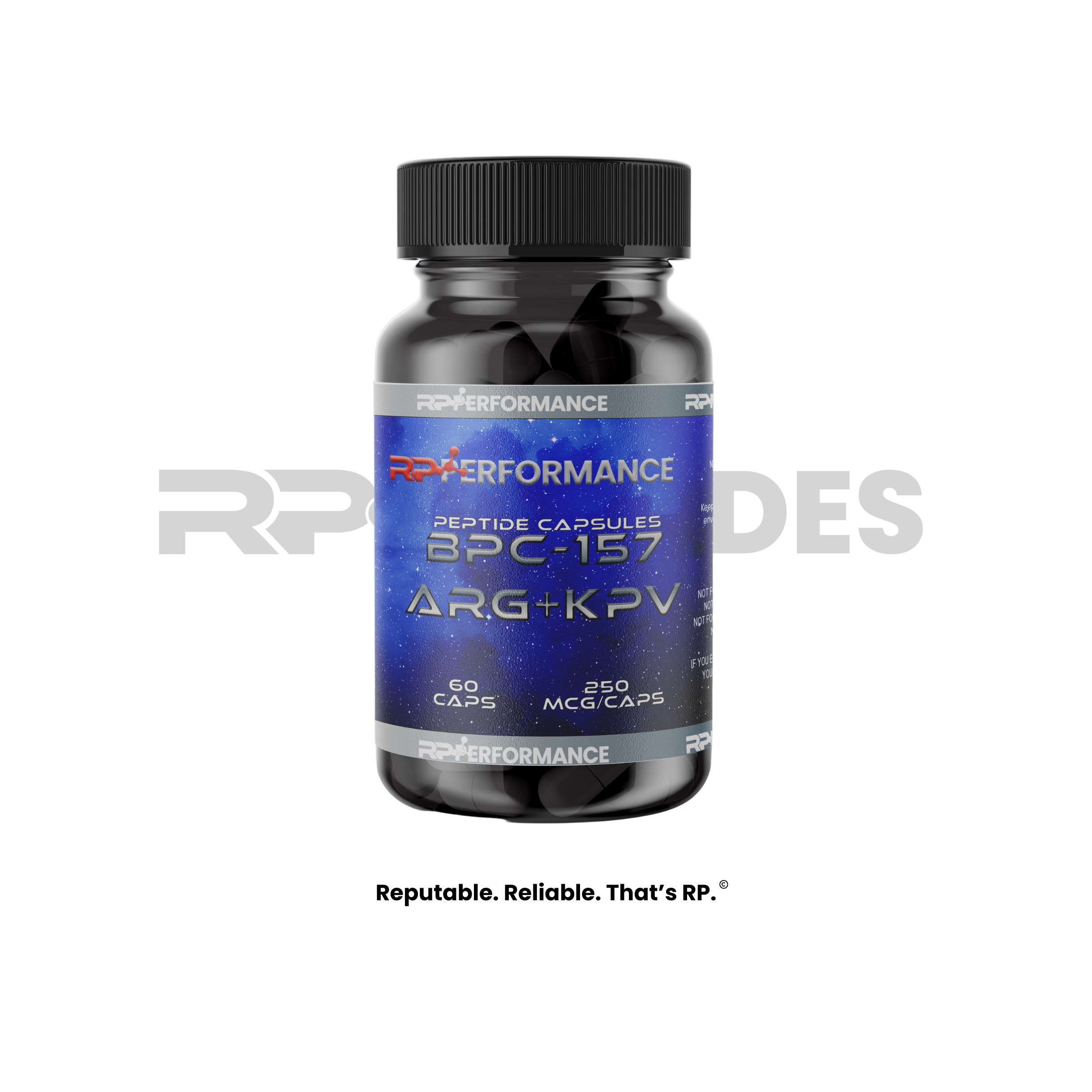 BPC-157 ARG + KPV mix 250mcg x 60caps : Research Only