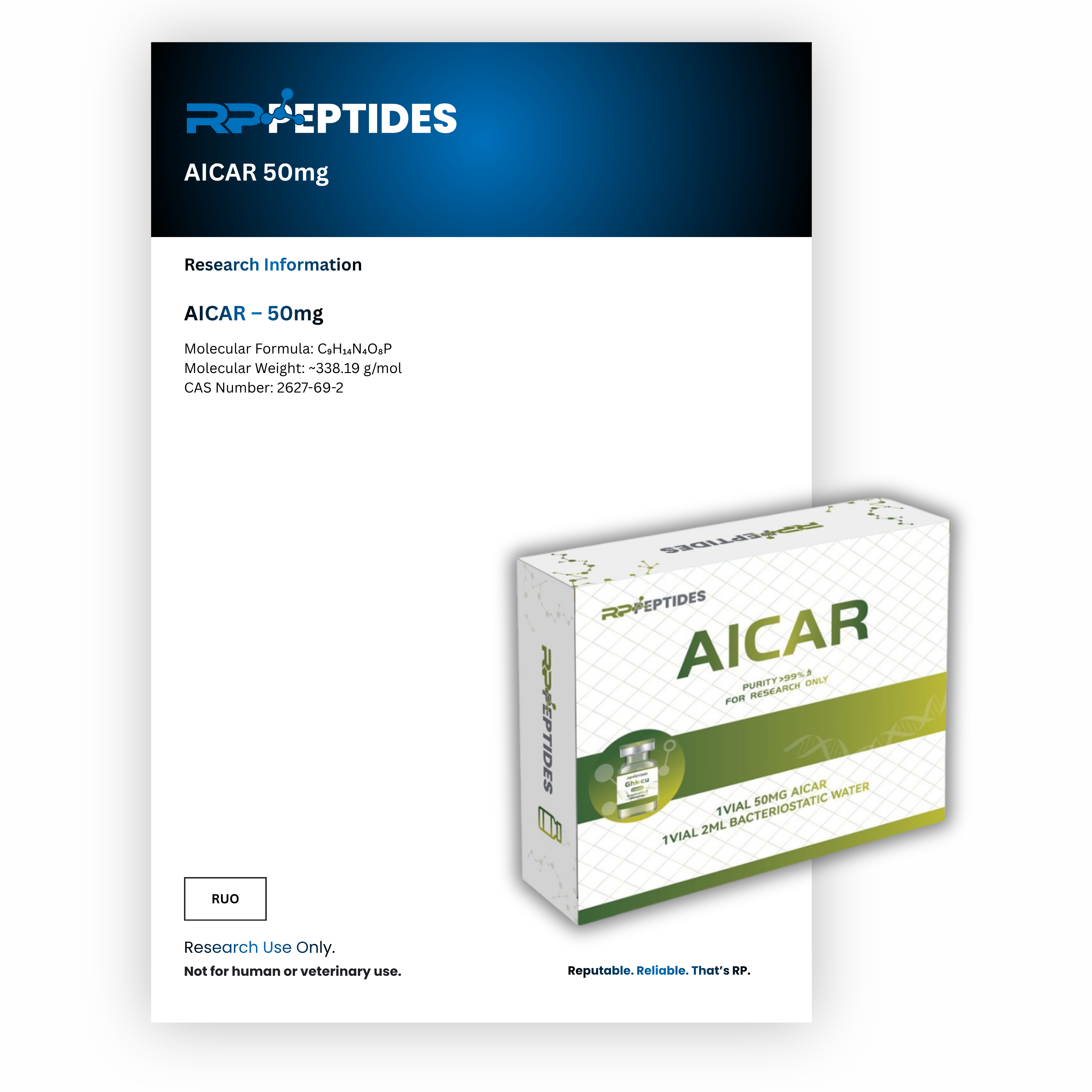 AICAR 50mg : Research only
