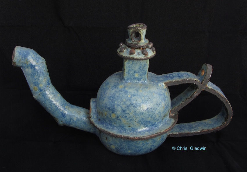 Steampunk teapot
