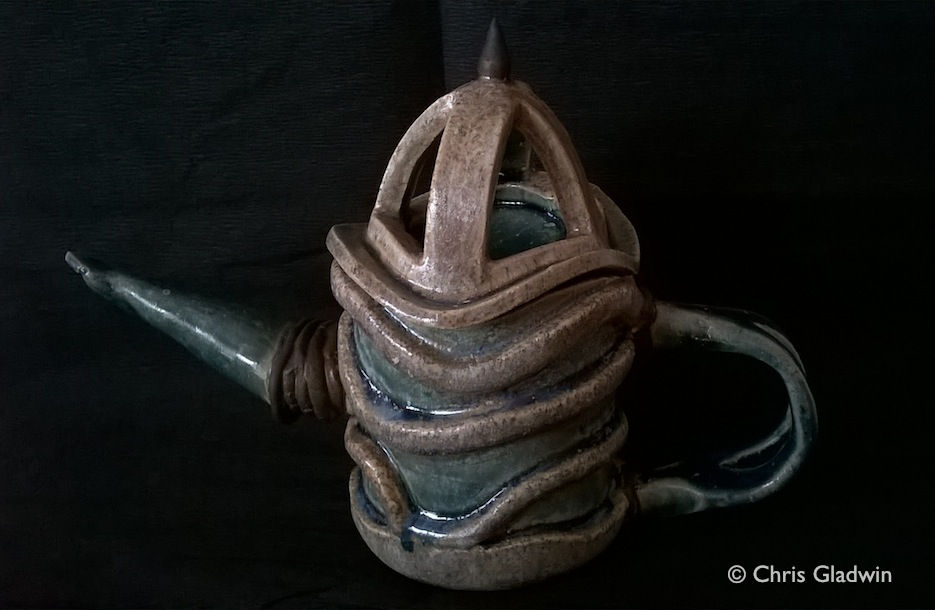 Art nouveau teapot