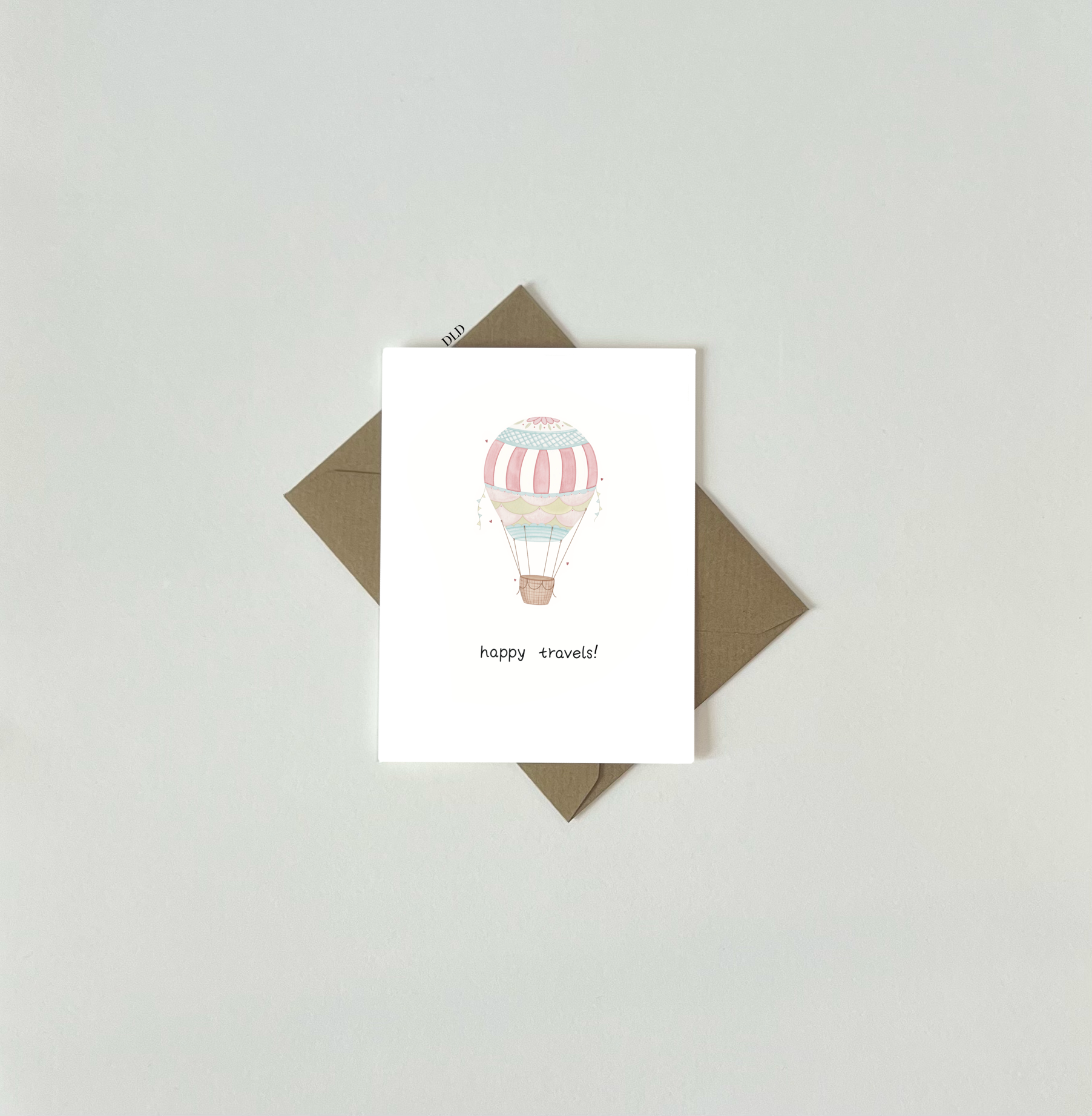 Happy Travels Mini Card