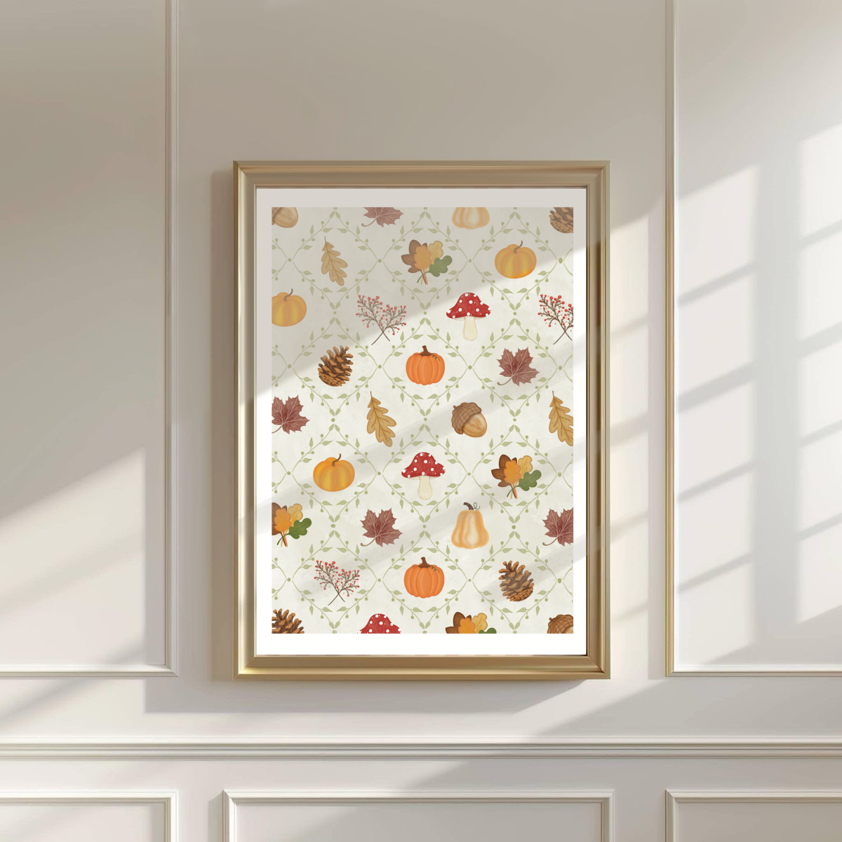 'Natural Autumn' Print