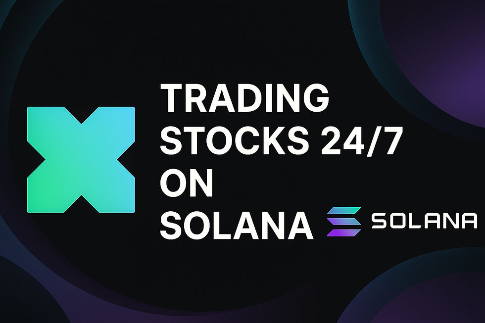 Buy Stocks 24/7 on Chain with xSTOCKS Solana