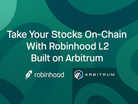 How Robinhood Is Bridging Traditional Finance to DeFi with Arbitrum ETH L2 —One Tokenized Share at a Time. Discover the new age of Decentralized Finance.