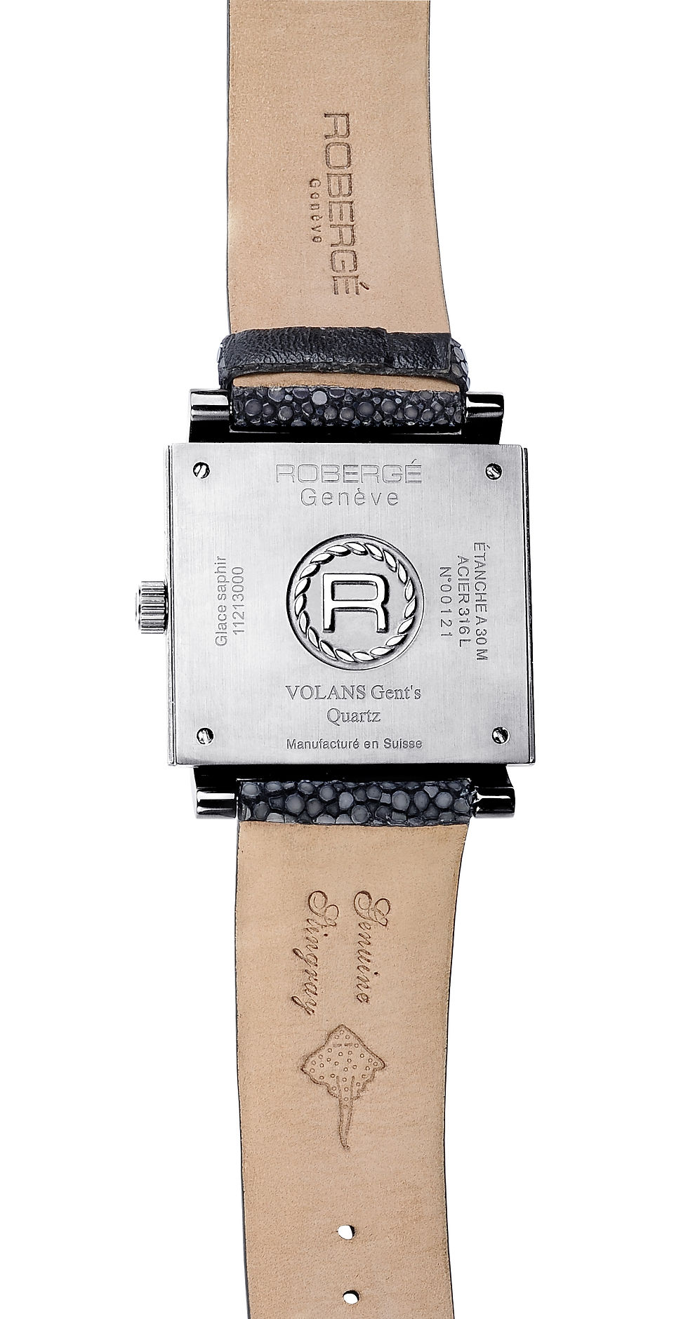 Thumbnail: Robergé Volans Steel Black Diamond