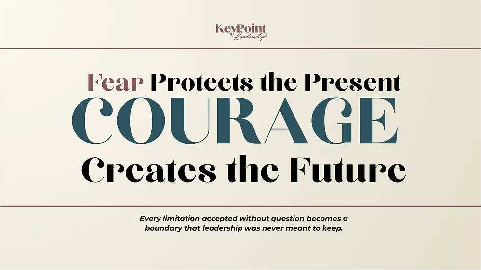 Leadership Mindset: Courageous Thinking - 37