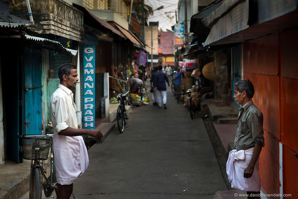 "Chewing the Fat" - Alapphuza, Kerala