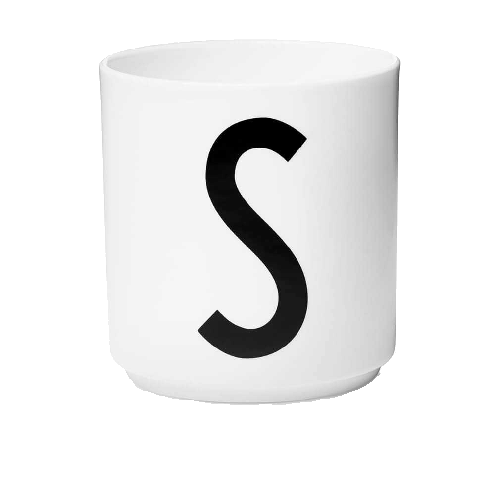 Design Letters Tasse S weiß