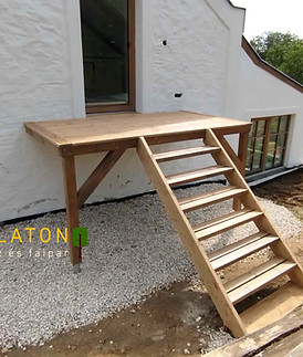 Mini kilépő terasz _ Bácshegy