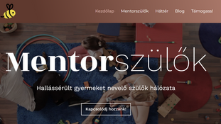 Elkészült a mentorszülők honlapja, a mentorszulok.hu