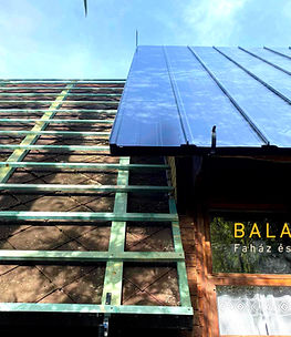 Palatető fedése korcolt fémlemezzel | Balaton Faház és Famunka.jpg