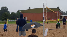 Zweites Herren D-Cup Volleyball Turnier auf der Beachanlage des TSV Auetal