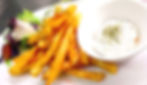香料脆薯佐松露酸奶