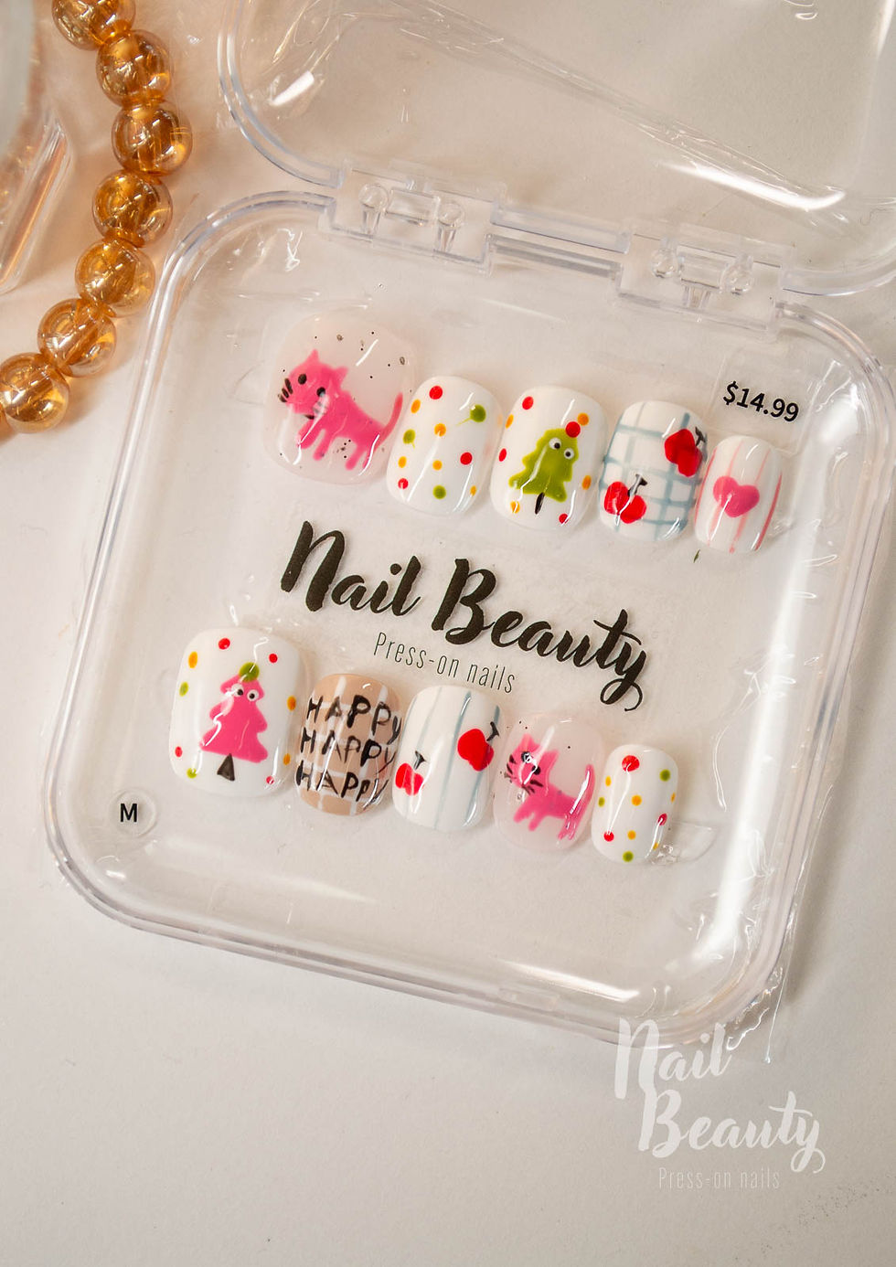 Thumbnail: Christmas Press-on nail