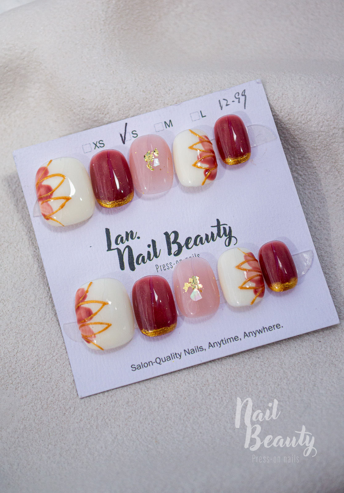 Press-on nail S