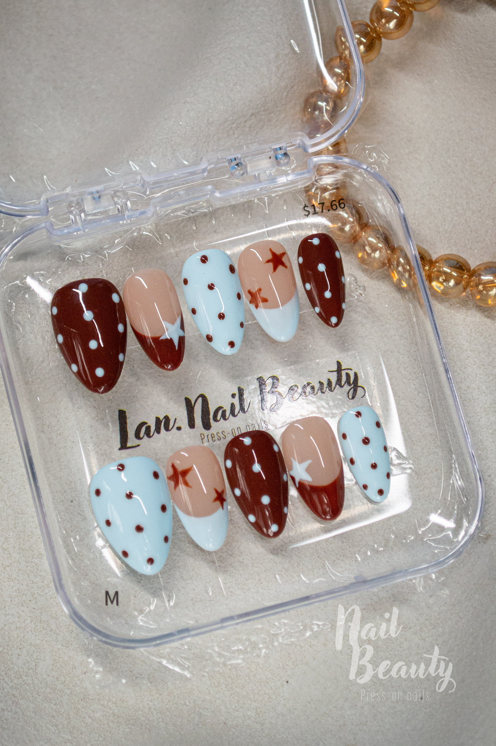 A Press-on nail L