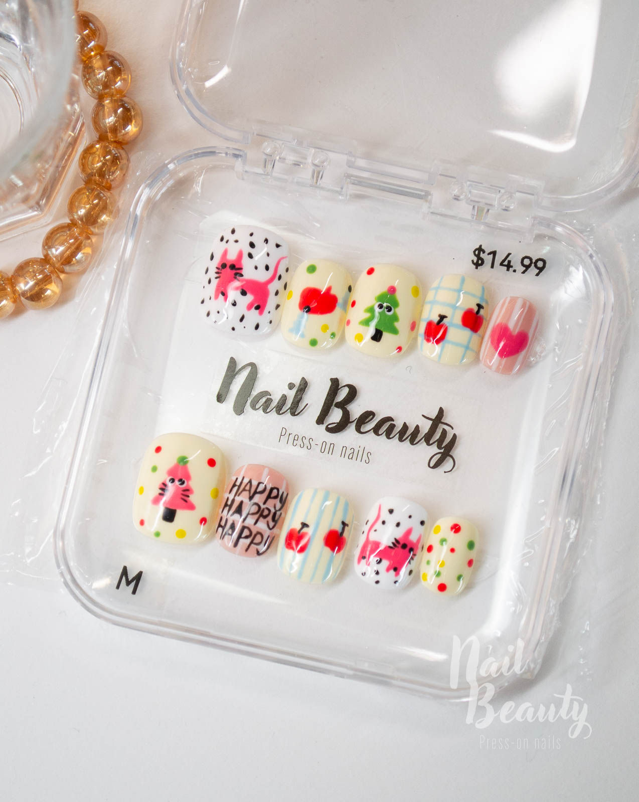 Christmas Press-on nail