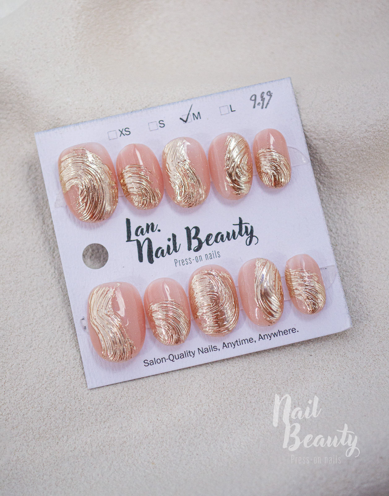Press-on nail M