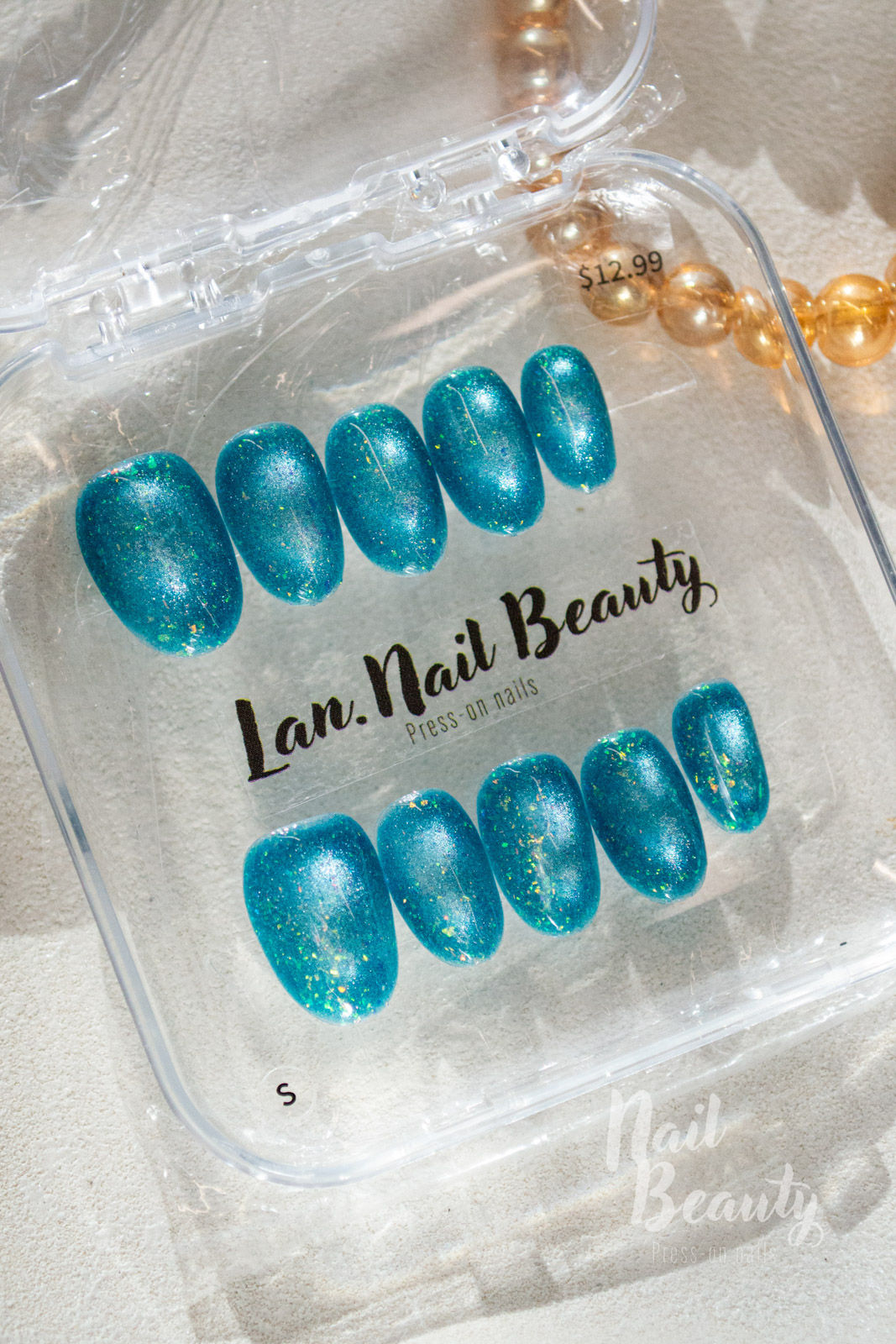 O Cateye Light Press-on Nail S