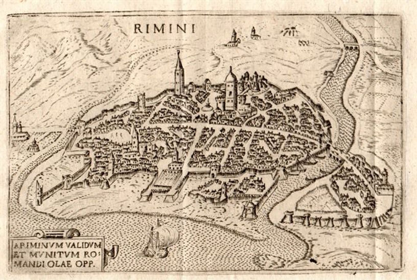 Rimini - Ariminum Validum et Munitum Romandi Olae Opp_ - Idea Rare Maps.jpeg