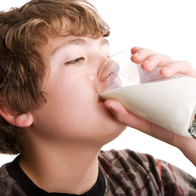Drinking Milk