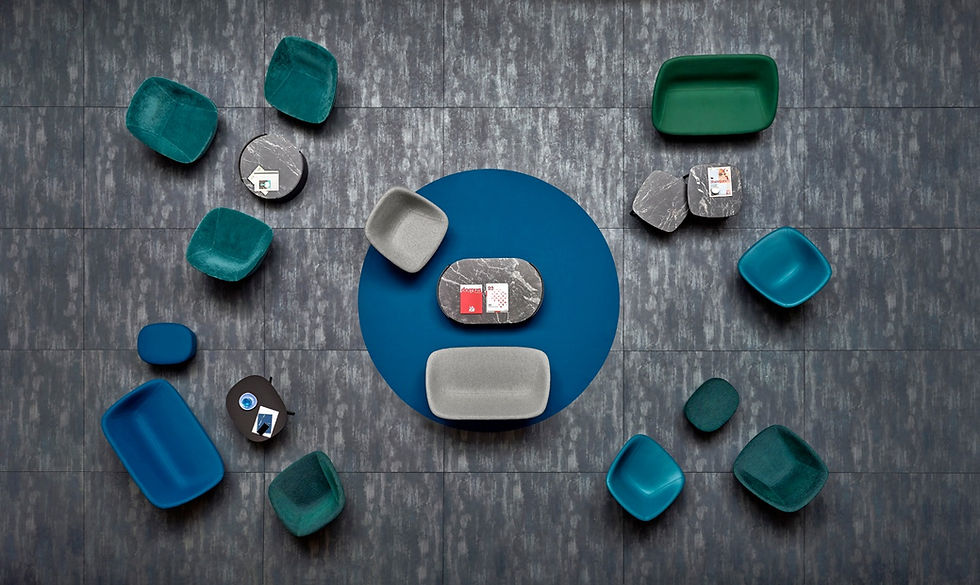 Thumbnail: Log 366 Chair Mood Above Blue