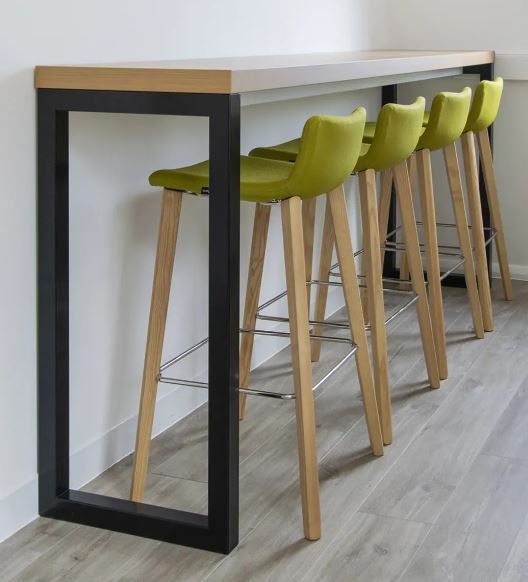 Thumbnail: Seatable Hannah Lite Poseur Table and Stools