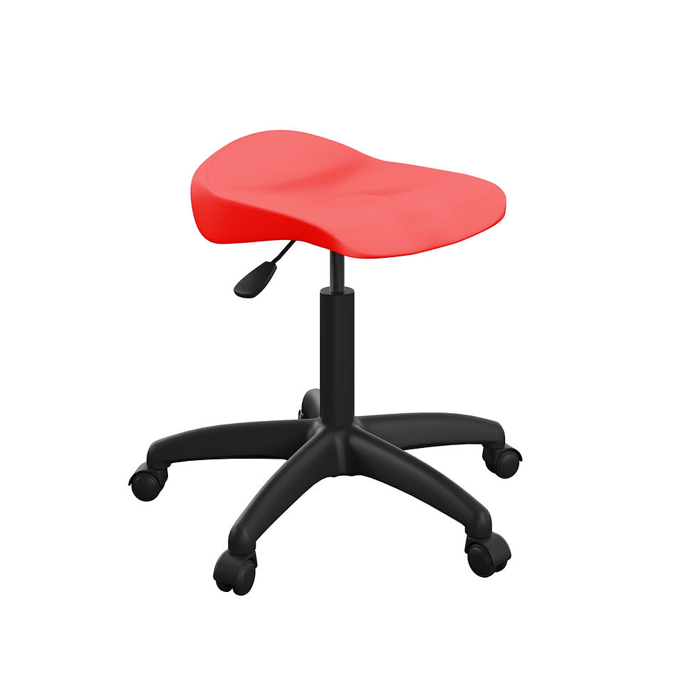 Seatable-Swivel-Classroom-Stool-Red