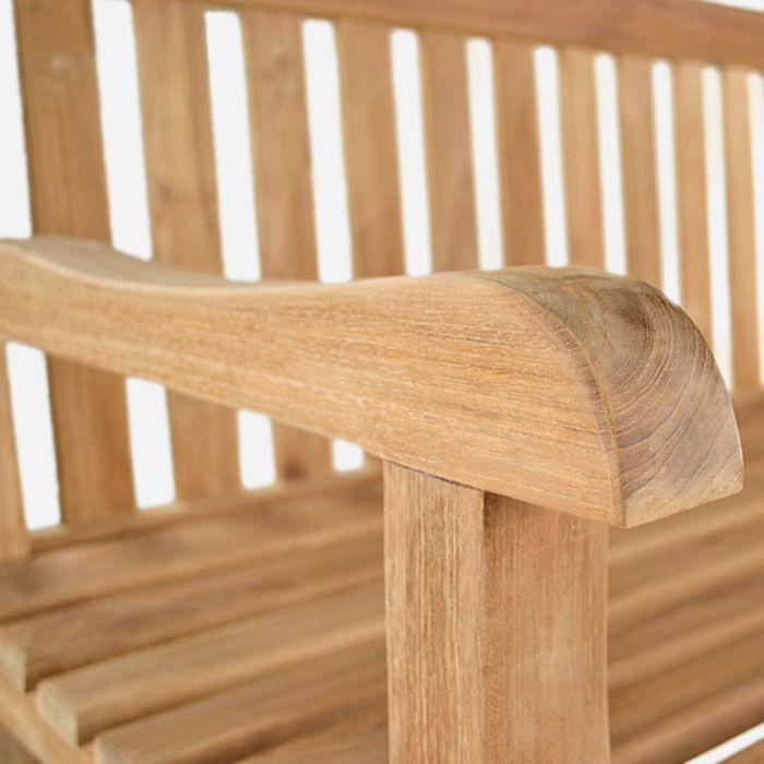 Thumbnail: Devon Bench Arm Close Up