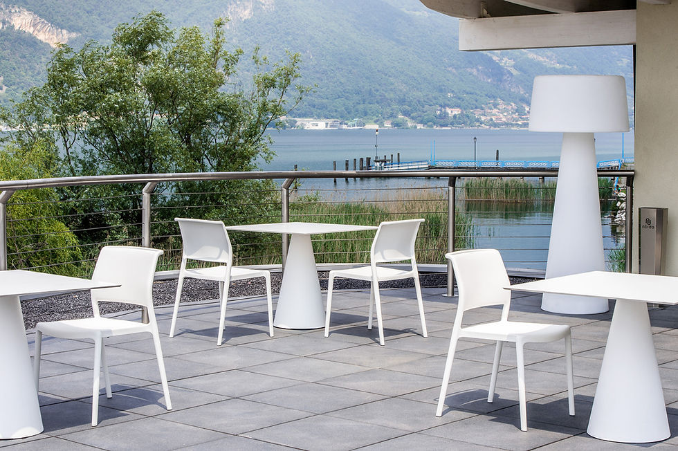 Thumbnail: Ara Chair Outdoor White Mood