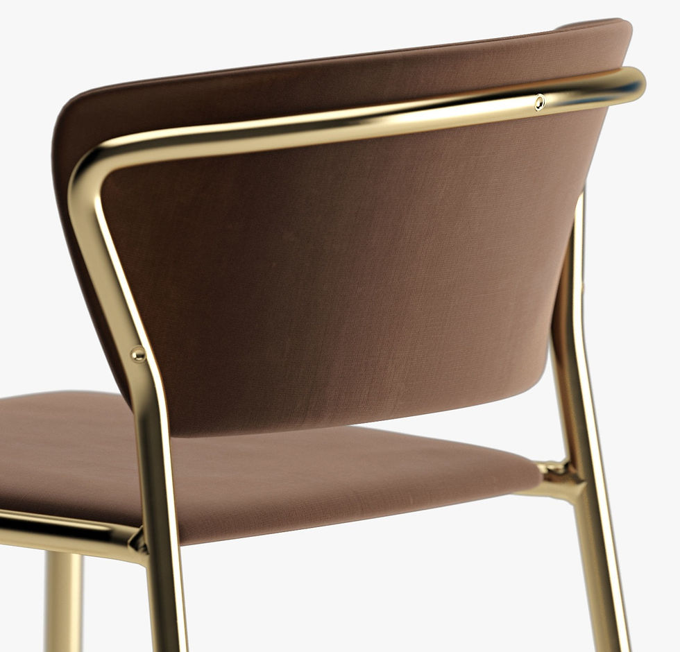 Thumbnail: Pembroke Stool Back Close Up